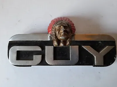 £165 • Buy Guy  Lorry Badge. Ford. Albion. ERF.foden. Lorry Badge.Guy Imdian Head Badge
