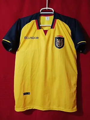 Ecuador National Soccer Team Home Fan Enthusiasts Football Jersey Size Small  • $22.50