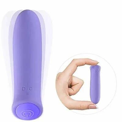 Mini-Powerful-Bullet-Shape-Vibrating-Neck-Body-Massage-Personal-Women-Rechargeab • $13.89