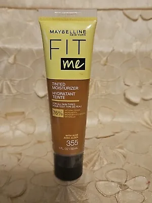 Maybelline-Fit Me-Tinted Moisturizer-# 355-With Aloe-All Skin Types-1 OZ.-SEALED • $6.85