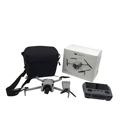 DJI Mini 4 Pro Drone Quadcopter + Remote RC331 Gray #UMP9875 • $720.88