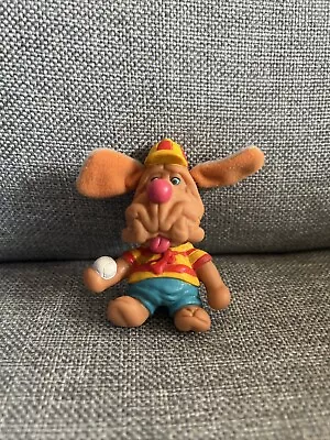 Vintage 1981-1986 Ganz Bros. Wrinkles Boy Dog Finger Puppet -Very Good Condition • £6.75