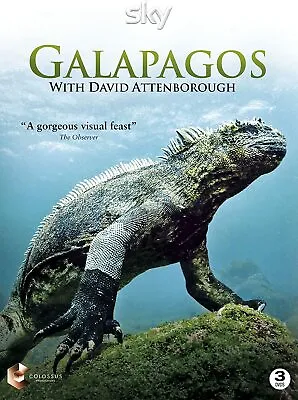 Galapagos With David Attenborough - 3 DVD BOXSET - BRAND NEW SEALED Region 2 UK • £9.99