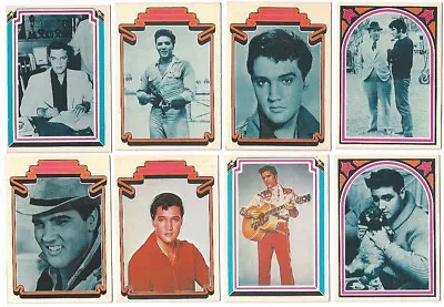 17 Elvis Cards From 1978 Boxcar Enterprises Records & Elvis Facts On Backs • $3.75