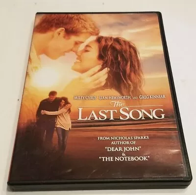 The Last Song (DVD Widescreen2010) Miley Cyrus PREOWNED VERY GOOD  • $2.99