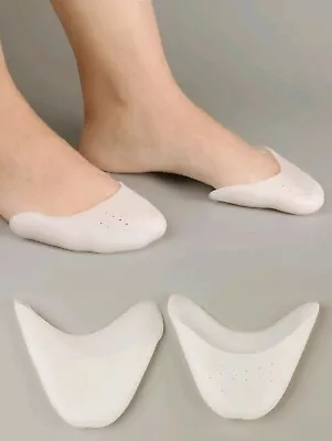 Silicone Gel Sock Pads Guards For Feet Protection Cushion Ballet Pointe Cap • $9.99