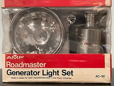 NICE Vintage AMF Roadmaster Generator Bicycle Light Set AC-92 New In Box • $40