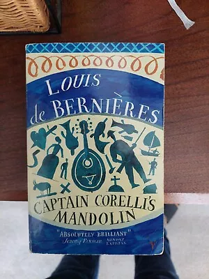 Captain Corelli's Mandolin By Louis De Bernieres (Paperback 1995) • £3.99