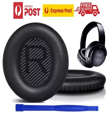 Replacement Ear Pads Bose QC35 Cushion QuietComfort QC35 II QC25 BLACK Headphone • $38.56