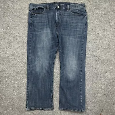 Lucky Brand Jeans Mens Size 46 (44x29) Blue Denim Relaxed Fit Straight • $18