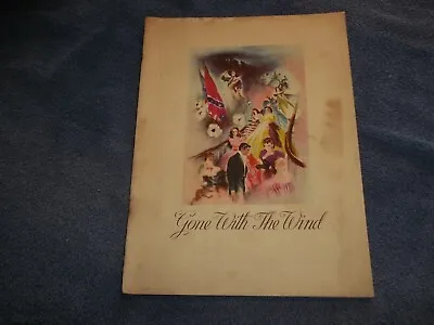 Gone With The Wind 1939 Original Movie Program Souvenir Memorabilia Vintage Book • $14.95