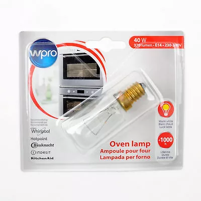 £8.60 • Buy Lamp Bulb Oven 40W Refrigerator Bauknecht Whirlpool 484000008841