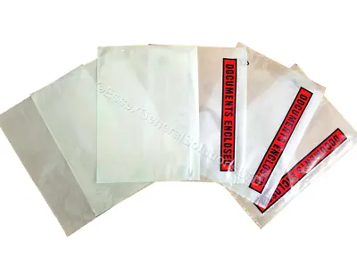 Document Enclosed Wallets Slip Pouch A7 A6 A5 Plain & Printed • £3.15