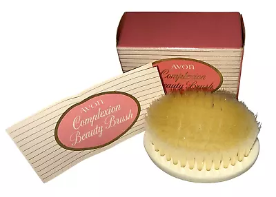 Avon Complexion Beauty Brush Facial Cleansing Naturally Soft New In Box Vintage • $17.99