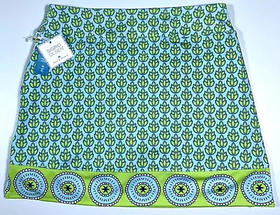 Sigrid Olsen Skort Skirt XS S M L XL Blue Green Pockets Golf Tennis Pickleball A • $28.49