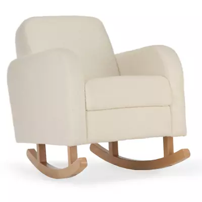 £499.99 • Buy Nursing Rocking Chair - Etta Maternity / Breastfeeding Armchair Boucle Off-White
