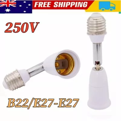 4PCS B22 To E27 Light Socket Adapter Extension Extender Bayonet Lamp Bulb Base • $13.17