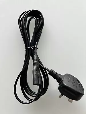 £0.99 • Buy Samsung Sony TV Figure 8 Eight Mains C7 UK Power Lead Cable 3 Pin Plug Cord - 2m
