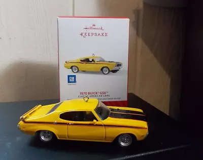 Vintage Hallmark 2014 Classic Am. Car 1970 Buick GSX 24th. NOS Boxed • $17.99