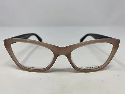 $70 • Buy Kate Spade ALAYSHA FWM 51-17-140 Blush/Black Full Rim Eyeglasses Frame VA46