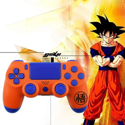 $27.39 • Buy Custom Shell Case Housing Cover Full Set For PS4 Slim Pro Controller DB Goku