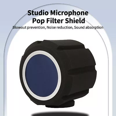 Microphone Wind Shield Pop Filter Isolation Ball For Recording Studios Mic V9J9 • $21.54