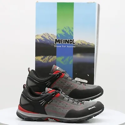 Meindl Ontario Gtx Mens Two Different Sizes L-uk 9 R-uk 9.5 Grey Red Rrp £180 Oc • £106.44