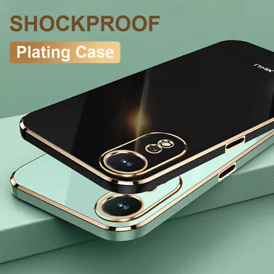 For Oppo A79 A58 A78 A98 A38 Reno 10 8 Find X5 Slim Shockproof Plating Soft Case • $13.99