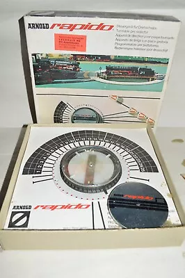 N Scale Track Arnold Rapido 0855 Turntable Pre-selector Locomotive Roundhouse • $35