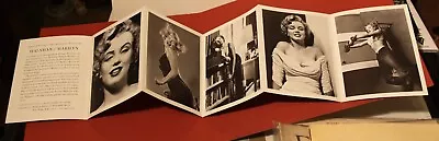 Pin Up Promo Photo Folder-Phillippe Halsman/Marilyn Monroe Portfolio-1970s • $85