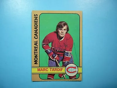 1972/73 O-pee-chee Nhl Hockey Card #11 Marc Tardif Nm Sharp!! Auto Autograph Opc • $29.99