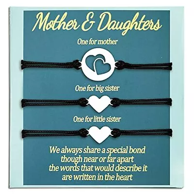 Mother Daughter Matching Bracelets Daughters Gifts From Mom Gifts From  • $9.91