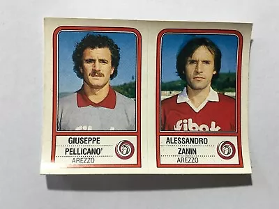 PANINI Calciatori 1983-84 #338AB SS Arezzo-G.Pelicano+A.Zanin-NEW • $1.08