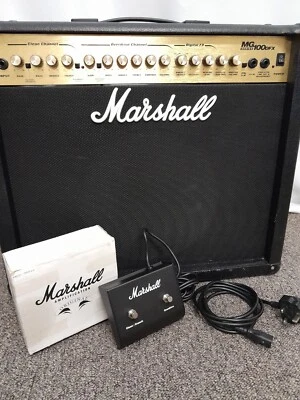 £75 • Buy Marshall MG100DFX Amplifier + Footswitch