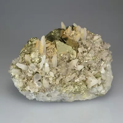 Pyrite W/ Quartz Collector Mineral Specimen From BUTTE Montana • $450