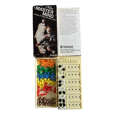 Vintage Waddingtons Mini Master Mind Game Boxed With Instructions • £8.99