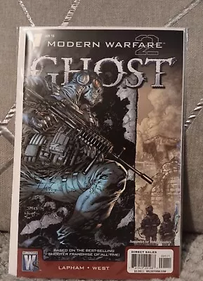 Modern Warfare 2 Ghost #1 Jim Lee Variant Wildstorm Call Of Duty Comic • $123.30