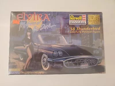 Revell Monogram Elvira Mistress Of The Dark 58 Thunderbird 1/24 S Sealed  Kit • $110