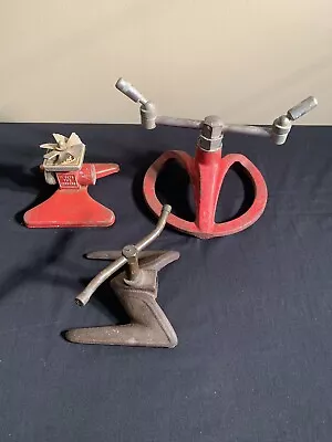 Antique/Vintage Sprinkler Lot- Craftsman Proen SquareSpray Lafayette Brass MFG • $34.99