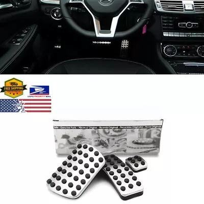 Accelerator Brake Park Foot Pedals Cover For Benz A B M GLA CLA GL R Class ML350 • $15.60