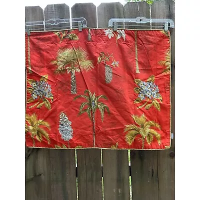 ECHO DESIGN TROPICAL FLOWERS PALMS SHAMS Lot Of 2 Standard NWOT • $19.99