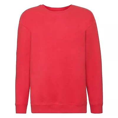 Fruit Of The Loom Kids Premium 70/30 Set-In Sweatshirt - 3 Years-15 Years - New • £8.99