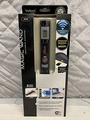 VuPoint Magic Wand Portable Photo & Document Scanner Wi-Fi New In Box • $25.35
