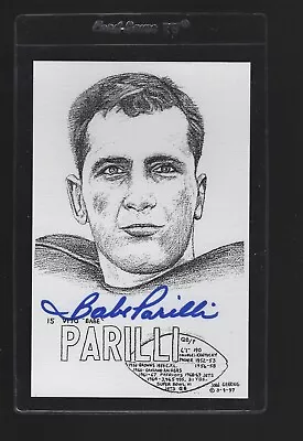 Babe Parilli Green Bay Packers Signed Auto 4x6 Football Art Card Autograph • $3.99