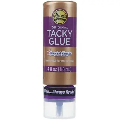 Aleene's Always Ready Original Tacky Glue 4oz 118ml Aleenes 33143 • £8.95