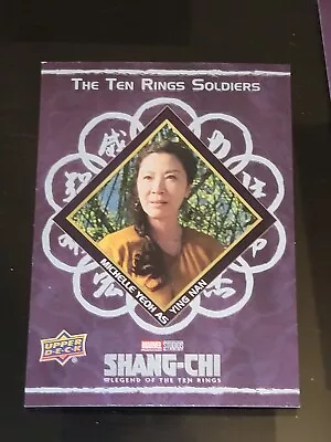 2023 Shang-Chi & Legend Of Ten Rings Soldiers #T10 Michelle Yeoh As Ying Nan • $5