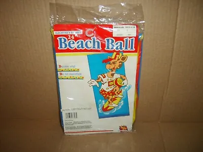 RARE TOYS R US GEOFFREY Inflatable 24  Beach Ball 1988 Advertising Party Retro  • $50.57