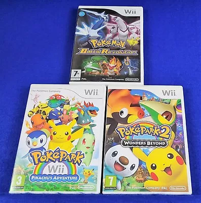 $65.99 • Buy Wii POKEMON GAMES PAL - Make Your Selection Pokémon