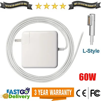 60W L-Tip Magnetic Charger For MacBook Pro 13 A1278 A1342 A1181 A1330 2006-2012 • $13.95