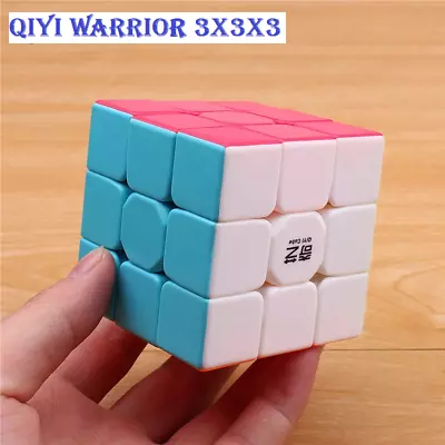 $5.50 • Buy QiYi Warrior S 3x3 Stickerless Professional Speed Magic Cube Puzzle Toy For Kids